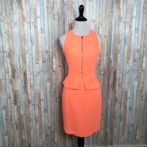 Sandro 1 S Ravageuse Peplum Ruffled Dress Sheath